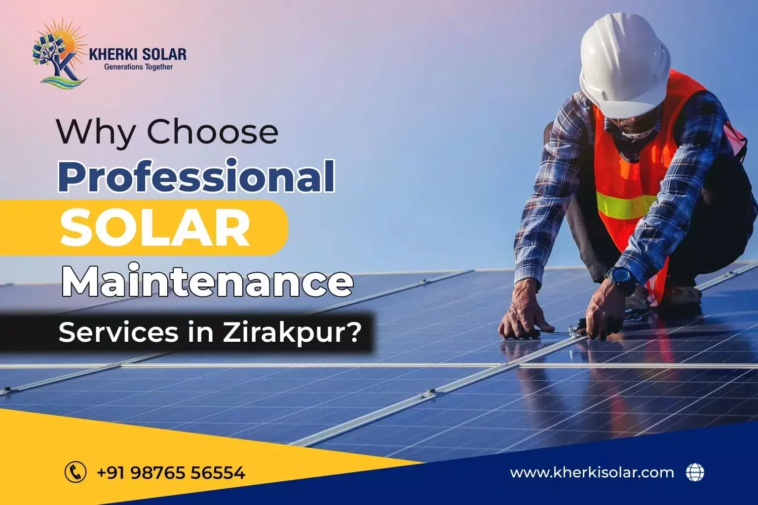Why Choose Professional Solar Maintenance Services in Zirakpur?